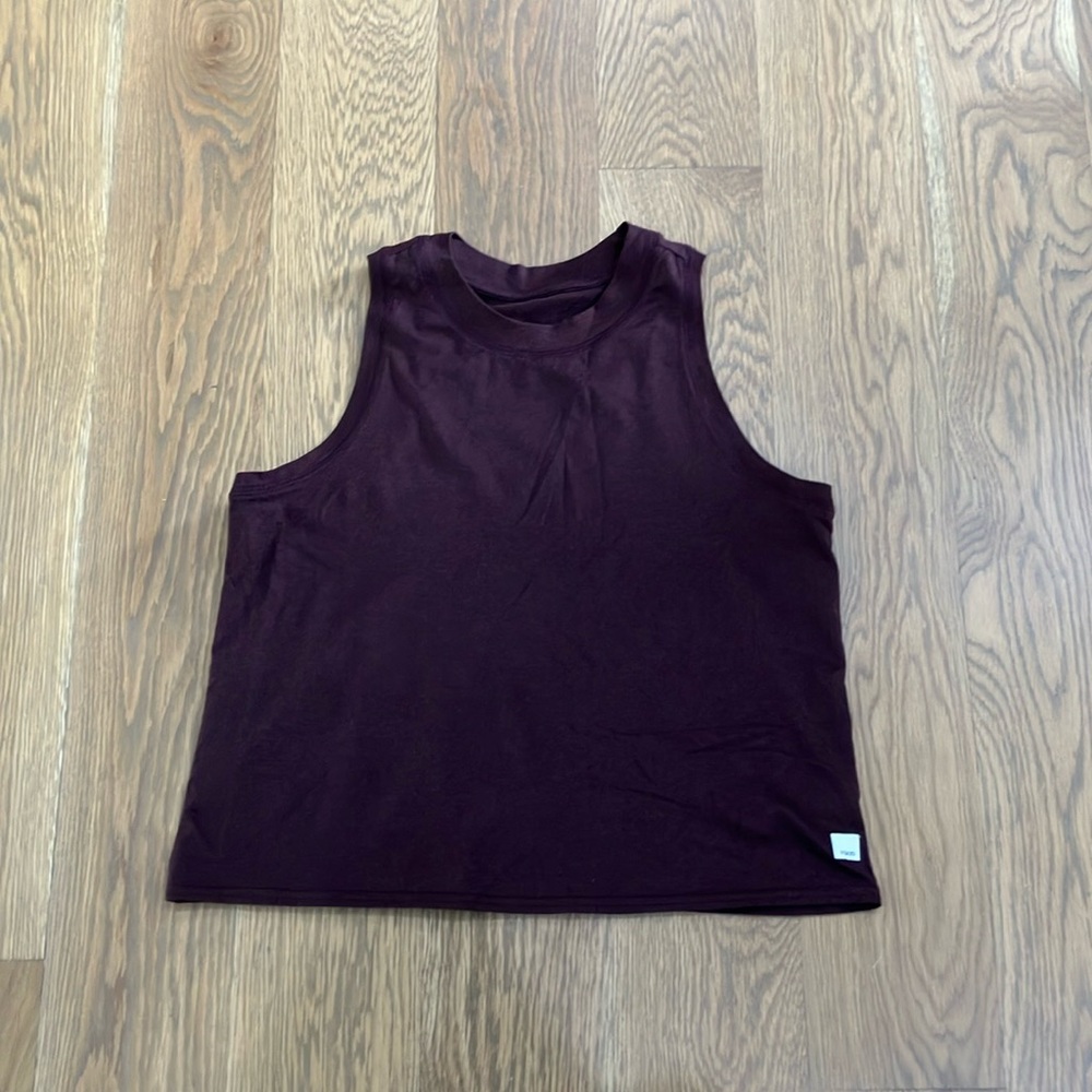 Vuori Women’s Energy Tank Top in Maroon